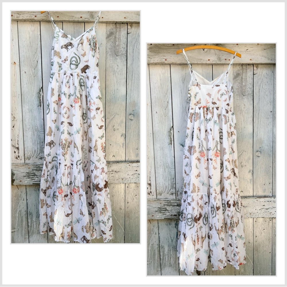 ModCloth In Your Nature Fauna Dress XS